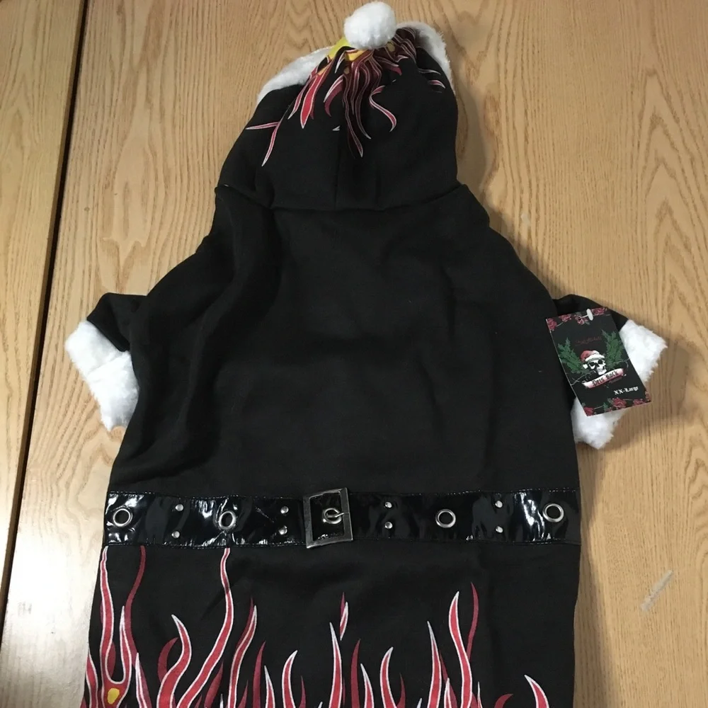 New Doggie🐶 Brett Michaels Xmas Gift Hoodie or Costume Size XXL Fits 21”x14”